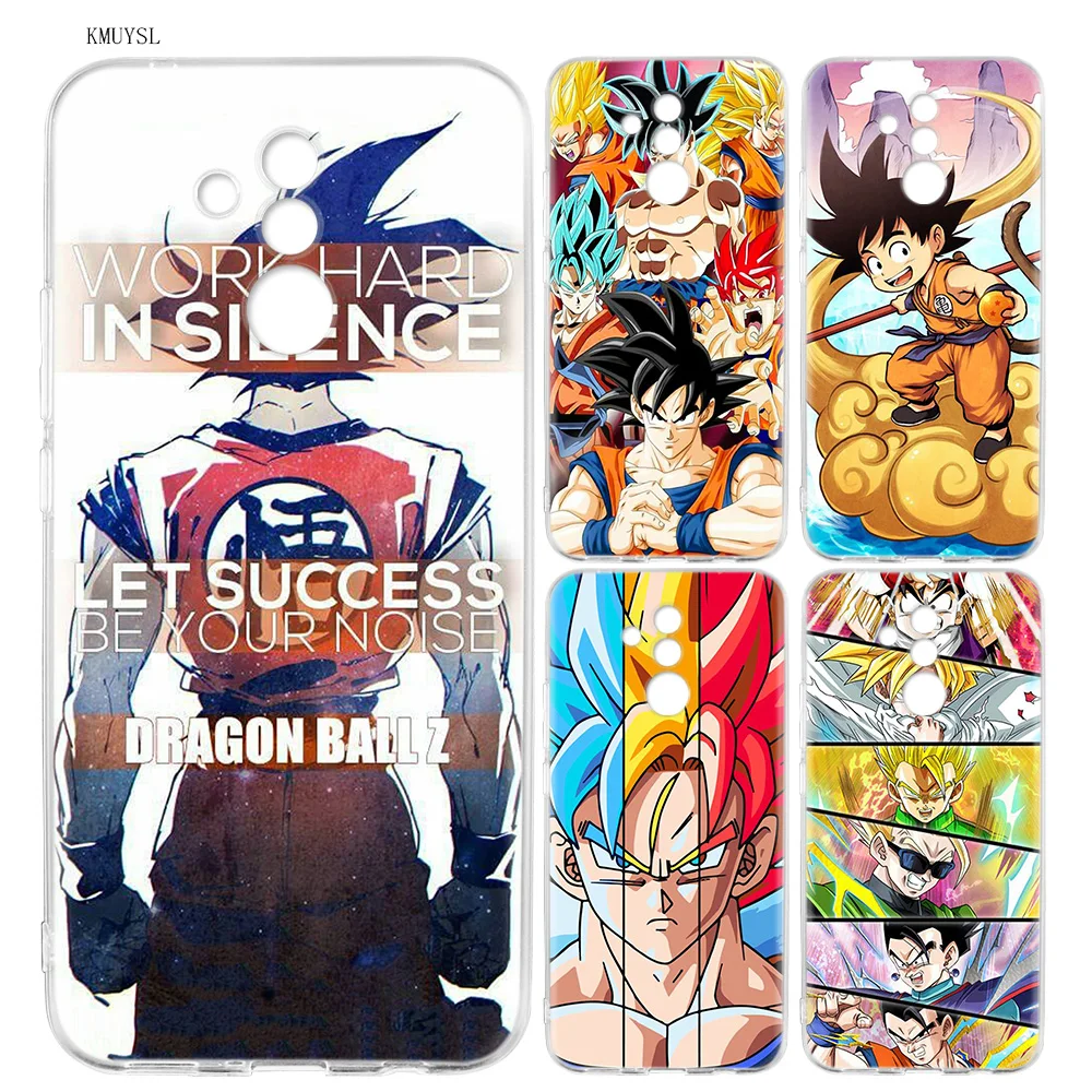 

KMUYSL dragonball goku blue time anime Silicone Case for Huawei Mate 20 Lite Honor 10 8X Play Y6 Y5 Y7 Y9 Prime 2018 7A Pro 7C