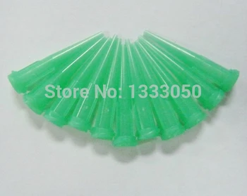 

Free Shipping 100x Green 18 Gage Tapered Tip Plastic Needles for Dispenser Controller