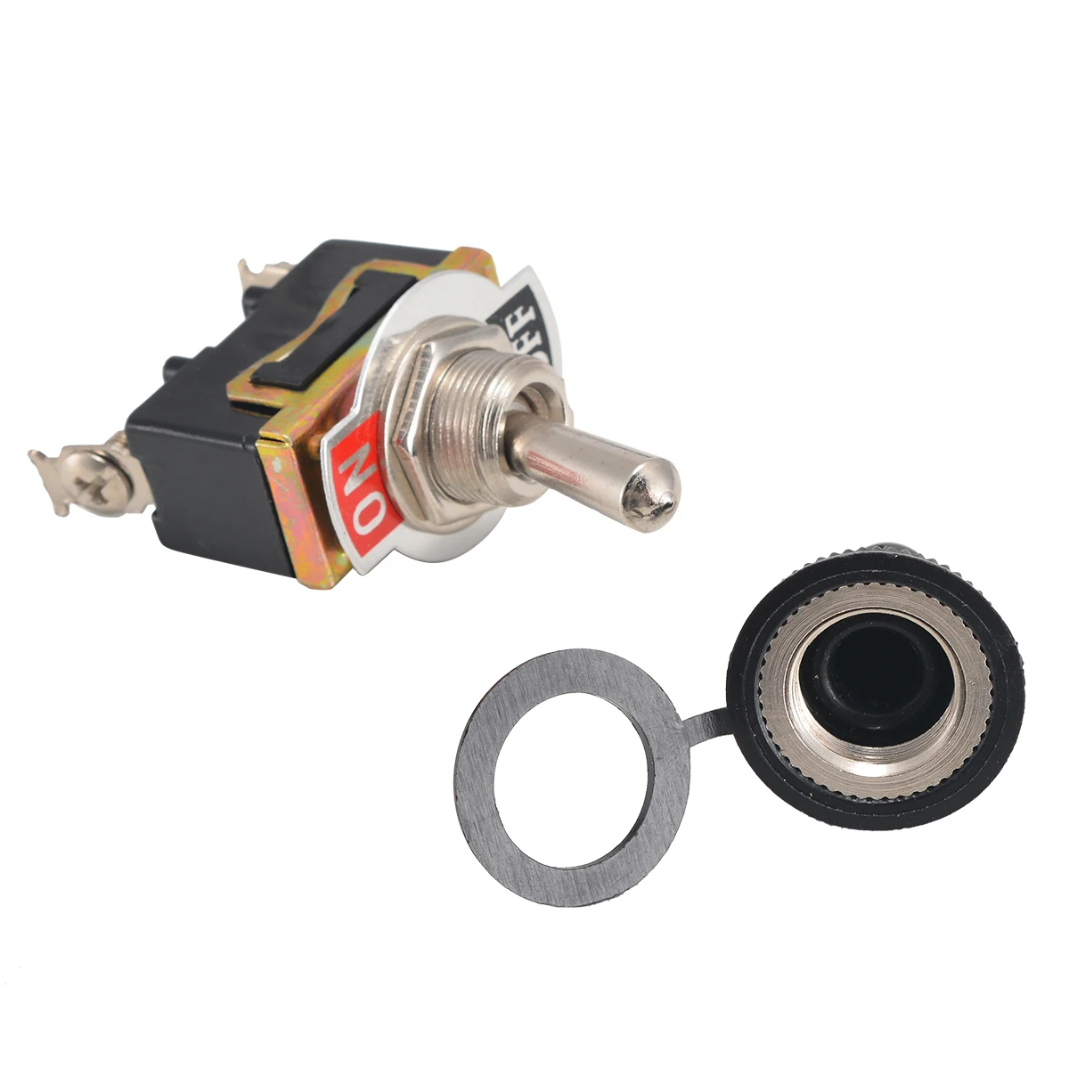 5pcs Heavy Duty Durable Toggle Switch Mayitr Interruptor 2 Pin ON OFF Rocker SPST Switch