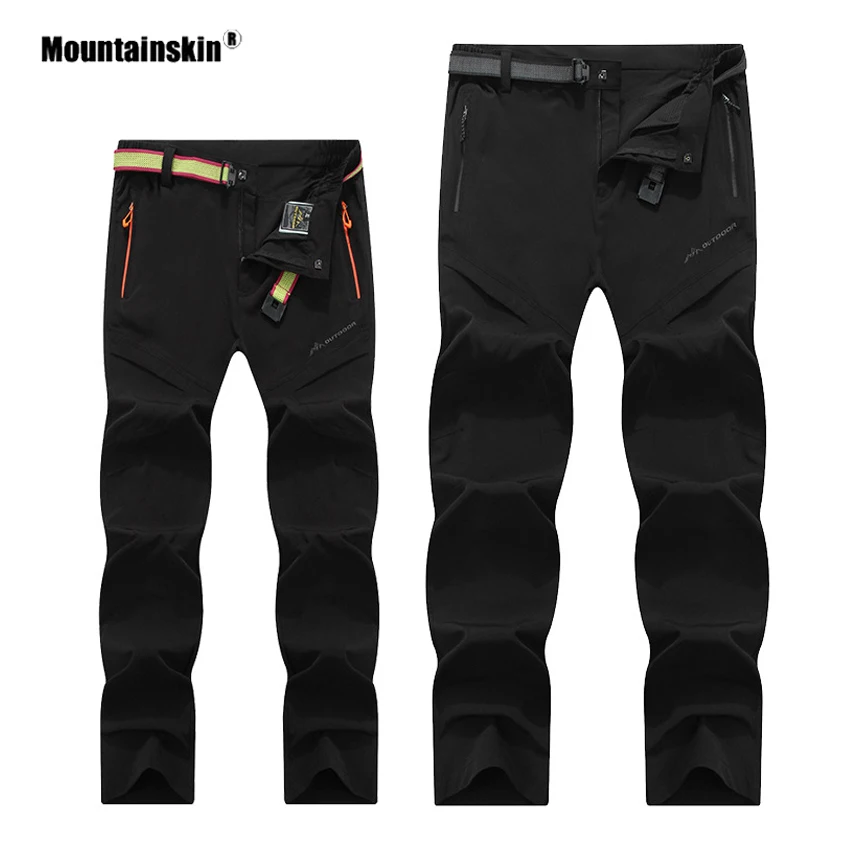 Mountainskin мужские и женские летние быстросохнущие походные брюки для спорта на