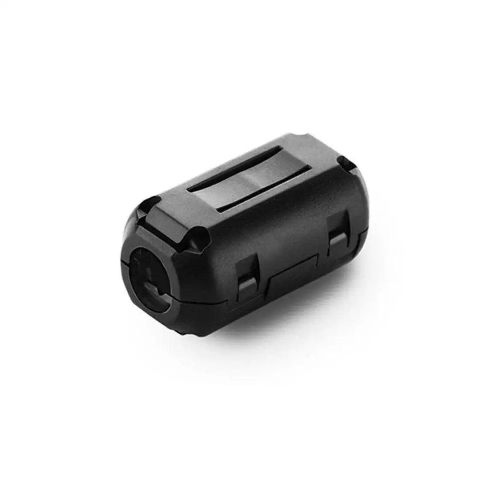 2pcs 3mm 5mm 7mm 9mm 13mm Clip-On Ferrite Ring Core Noise Suppressor For EMI RFI Clip Cable Active Components Filters