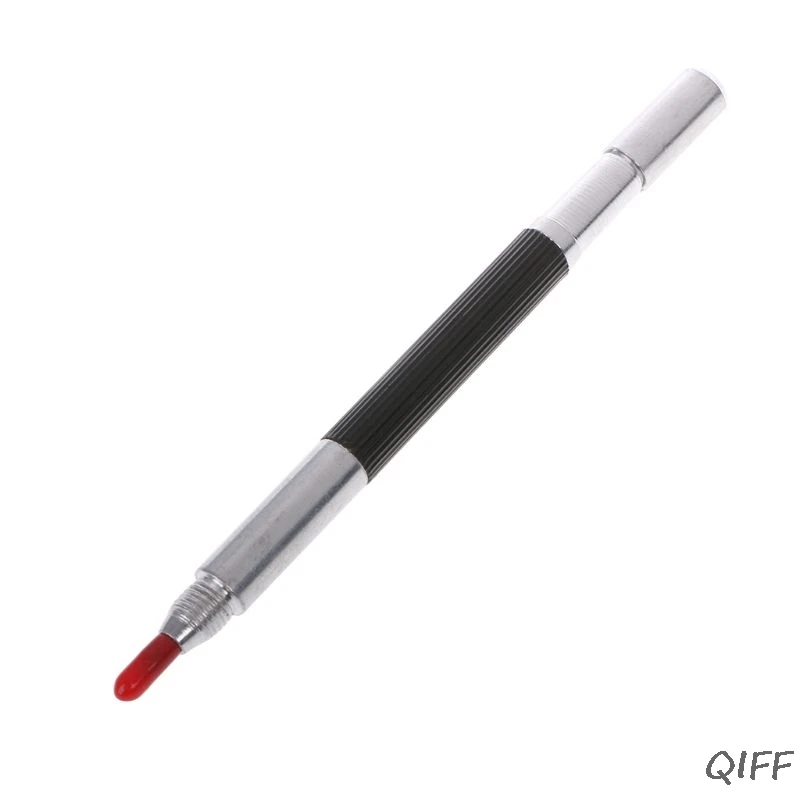 

Double End Sharp Tungsten Steel Tip Scriber Clip Pen Ceramics Glass Shell Metal Construction Marking Tools 137mm Mar28
