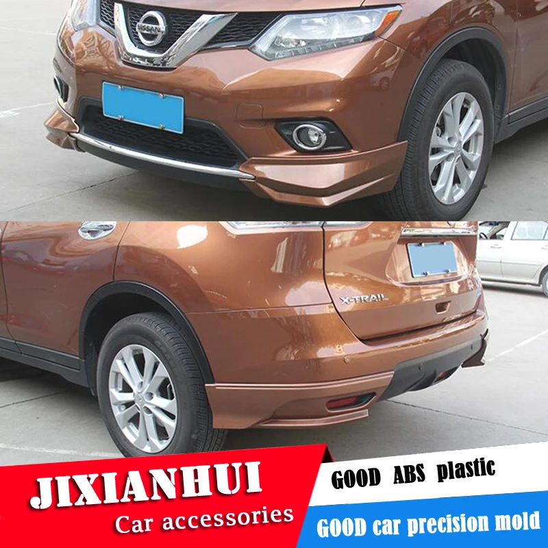 Для NISSAN X-TRAIL обвес спойлер- X-TRAIL ABS задний спойлер передний бампер диффузор защитные бамперы