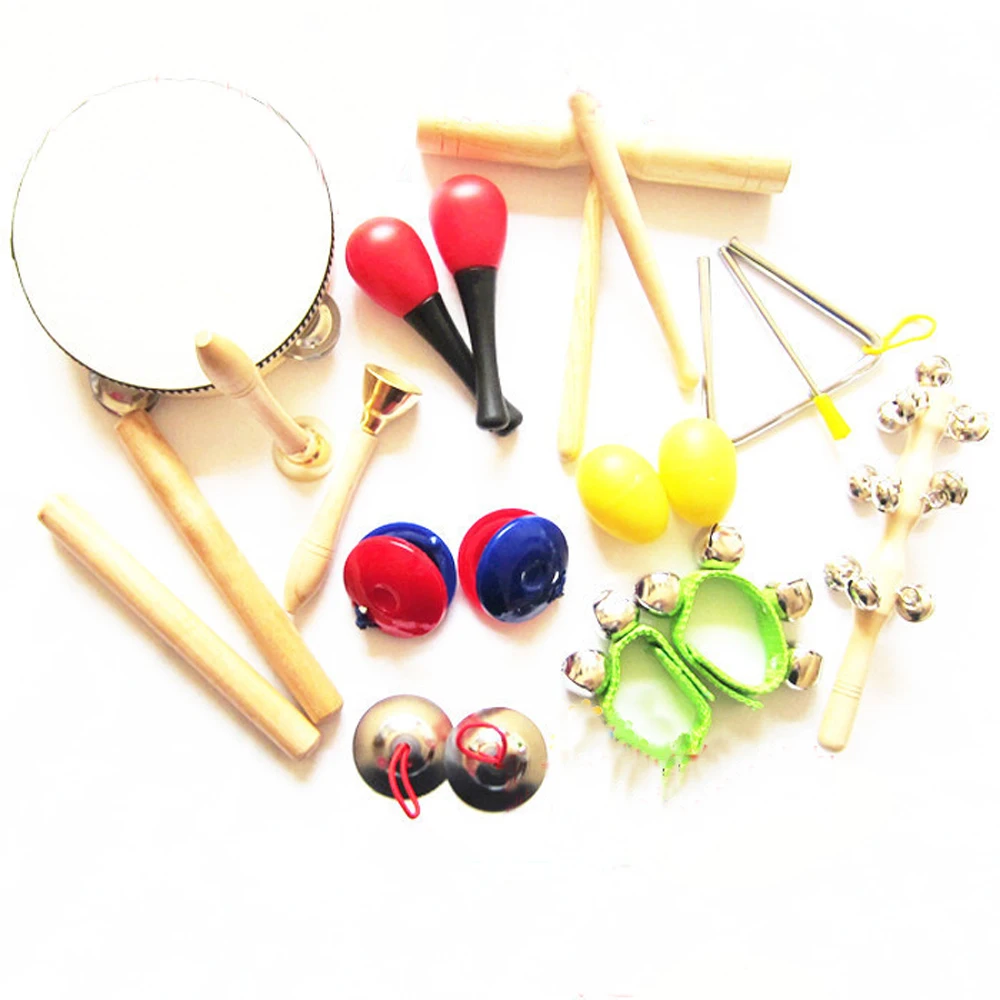Musikinstrumente Kits Kinder Percussion Spielzeug 11 Musikinstrumente