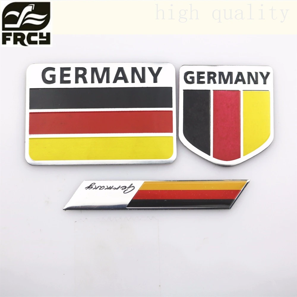 Car Styling Germany Flag Car Stickers And Decals 3D Stickers Logo Full