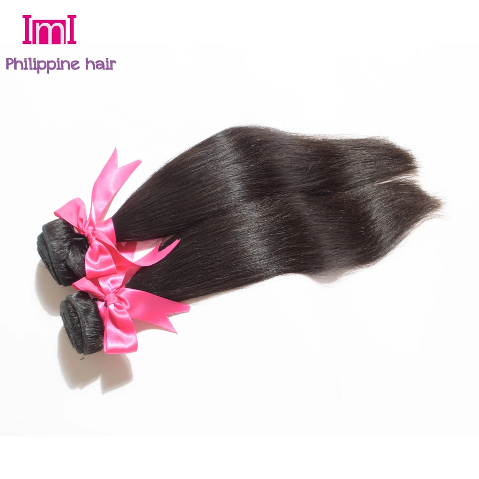 8A cheap Philippine virgin hair weaves Philippine hair extension bundles 2pcs/lot Philippine