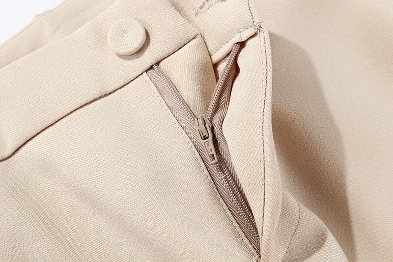 2019 high quality women's office suits Casual jacket and trousers Women's classic suit Two-piece solid wide-leg pants
