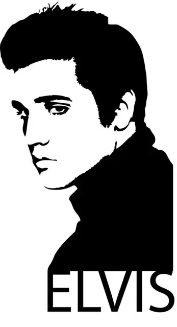 klassischen Elvis Presley Schlafzimmer wand wandmalerei aufkleber