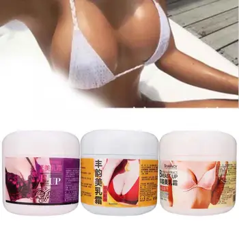 

3 Types 300g Natural Plants Extracts Breast Enlargement Enhancement Cream Breast Firming Cream Massage Relaxation v
