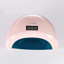 Профессиональный SUN1S 48 Вт УФ-лампы двойной свет Сушилка для ногтей машина отверждения светодио дный УФ гель лак для ногтей автоопределение 30 шт. светодио дный лампы для ногтей