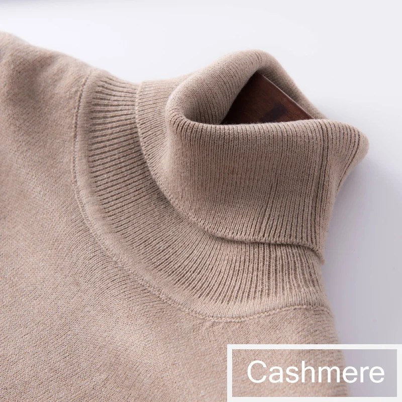 

2019 autumn winter cashmere sweater female pullover high collar turtleneck sweater women solid color lady basic sweater