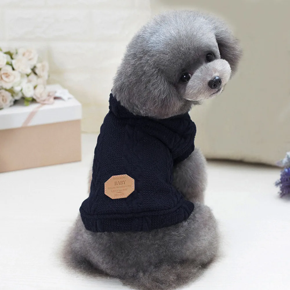 New Pet Dog Clothes Winter Warm Dog Sweater Coat Thicken Pet Clothing For Chihuahua Dogs Costume Hoodies Clothes Jacket chien