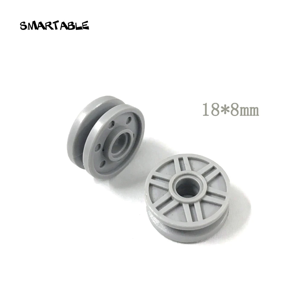 

Smartable Technic Wedge Belt Wheel 18x8mm Building Block MOC Parts set Toys Compatible technic 13971 20pcs/lot