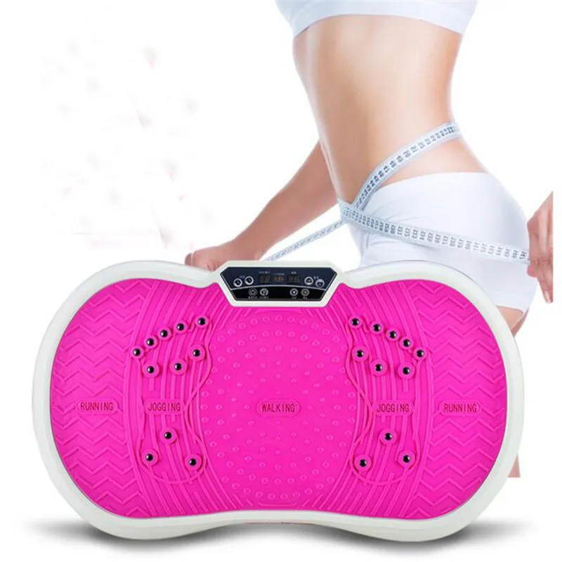 Crazy Fit Massage Vibration Plate Body Shaper Exercise Machine Vibro Fitness Massager Vibrationsplatte Vibrator Slimming Device |