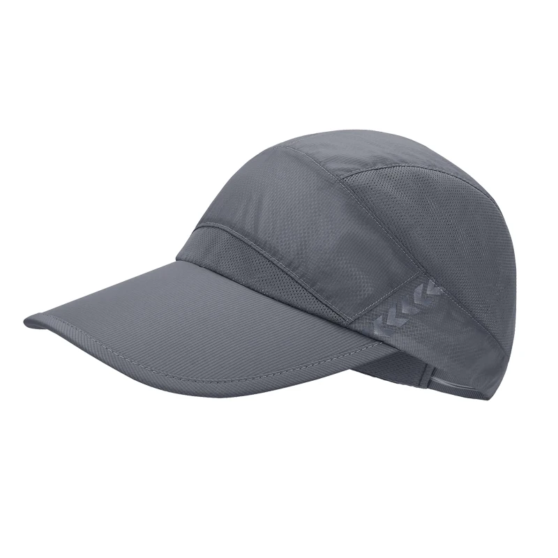 

outdoor summer anti-UV ultra-thin men & women leisure cap sunscreen breathable black sport hiking hat