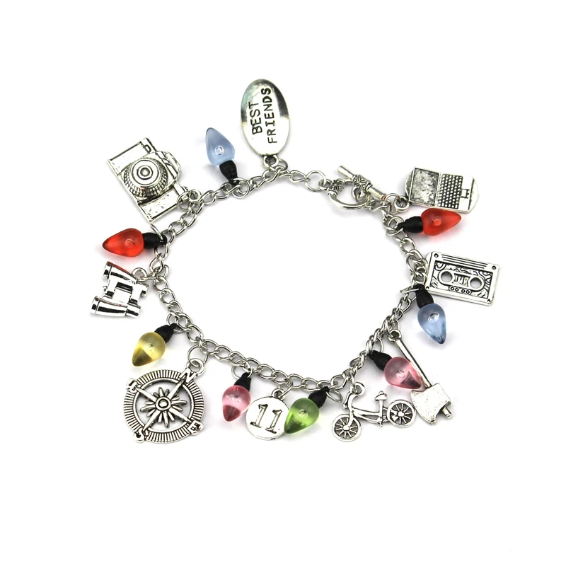 Высокое качество талисманы браслет странные вещи браслет для женщин Девушка Подвеска с бусинами из кристаллов браслеты модные ювелирные изделия