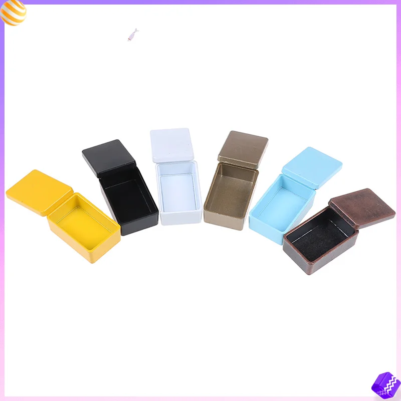 

1Pcs 1:12 Dollhouse MiniaturesHandmade Kitchen Decoration Biscuit Box Accessories For Christmas Kids Gift