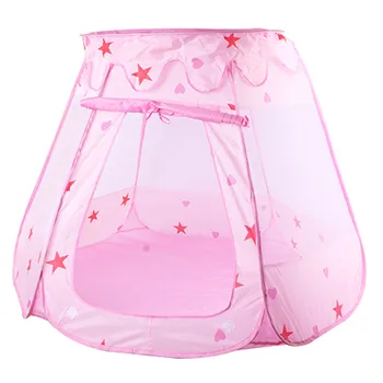

Pink/Blue Outdoor/Indoor Kids Baby Ocean Ball Pit Pool Toys Tents Baby Girls/Boys Game Play House Tent