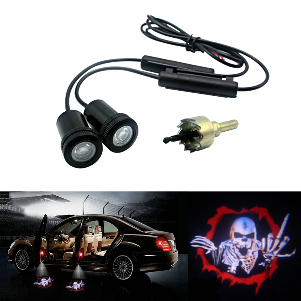 1pair Led Car Door Light For Universal LED Laser Car Door Projector Light Car Door light