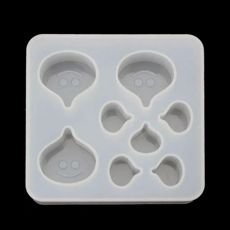 

Cute Cartoon Water Drop Epoxy Resin Casting Silicone Mold Jewelry Making Tools