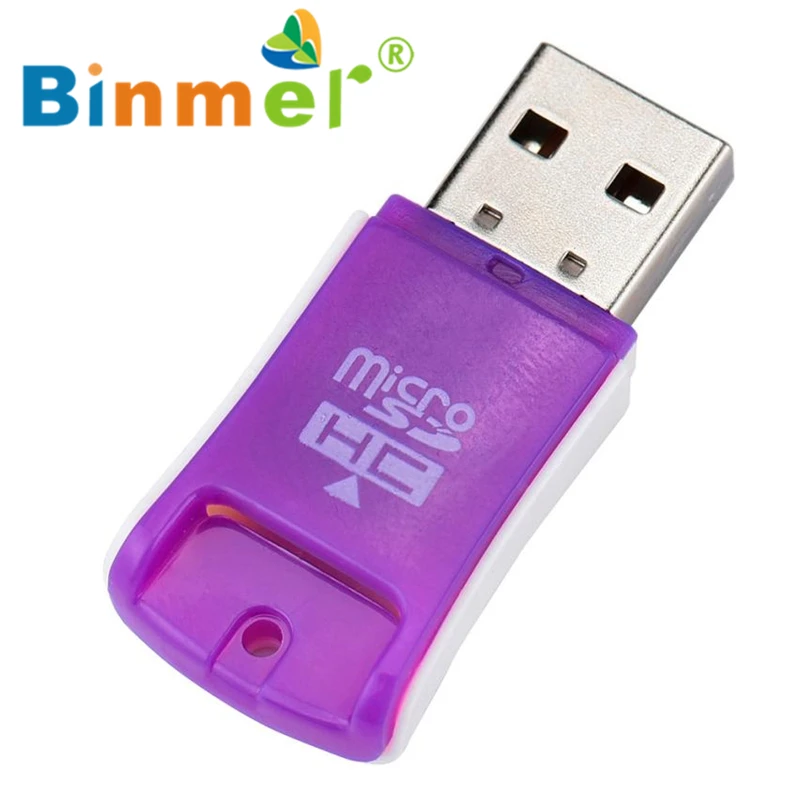 

High Speed Mini USB 2.0 Micro SD TF T-Flash Memory Card Reader Adapter Drop Shipping_KXL0626