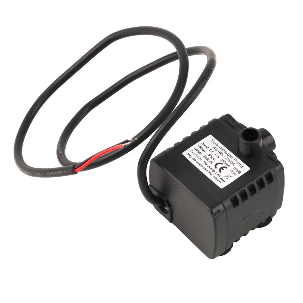 

12V DC CPU Cooling CAR Brushless Water Oil Pump Waterproof Submersible In Stock!!!