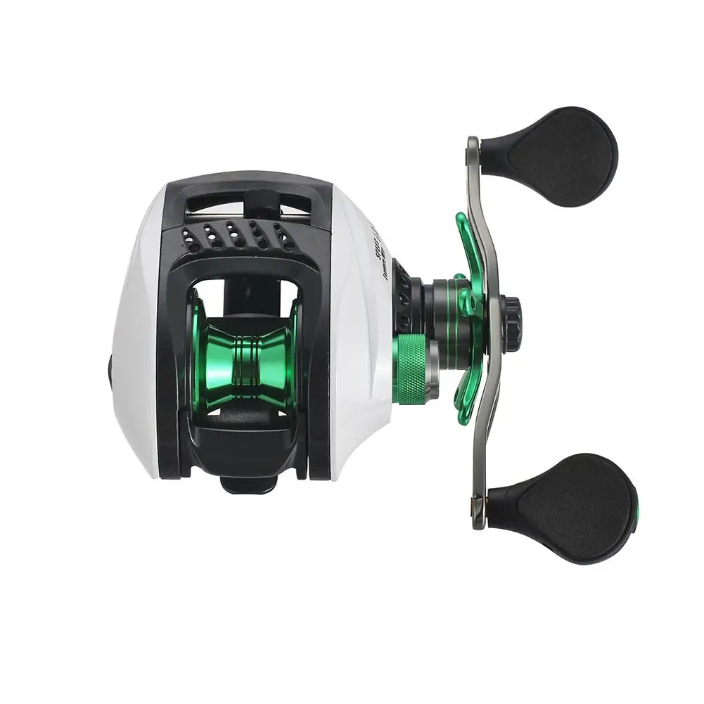 9.3:1 Speed Ratio Low-Profile Baitcasting Reel Magnetic Brake Long Casting Fishing Reel