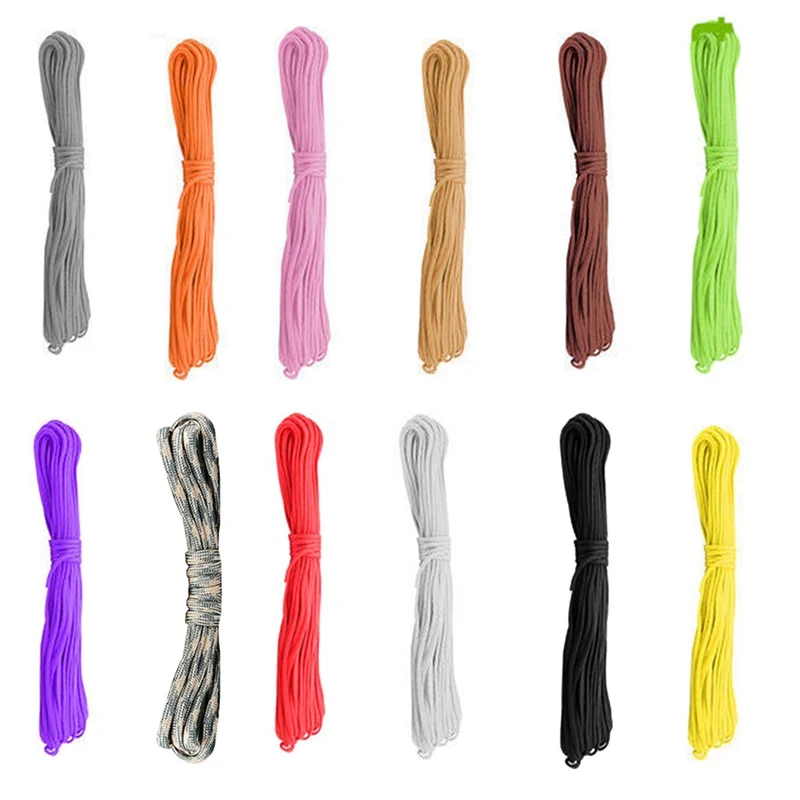 

4MM Diameter 31M Length Thick Safe Nylon Woven Rope Decorative Hanging Rope Umbrella Rope Outdoor Ropes Tools