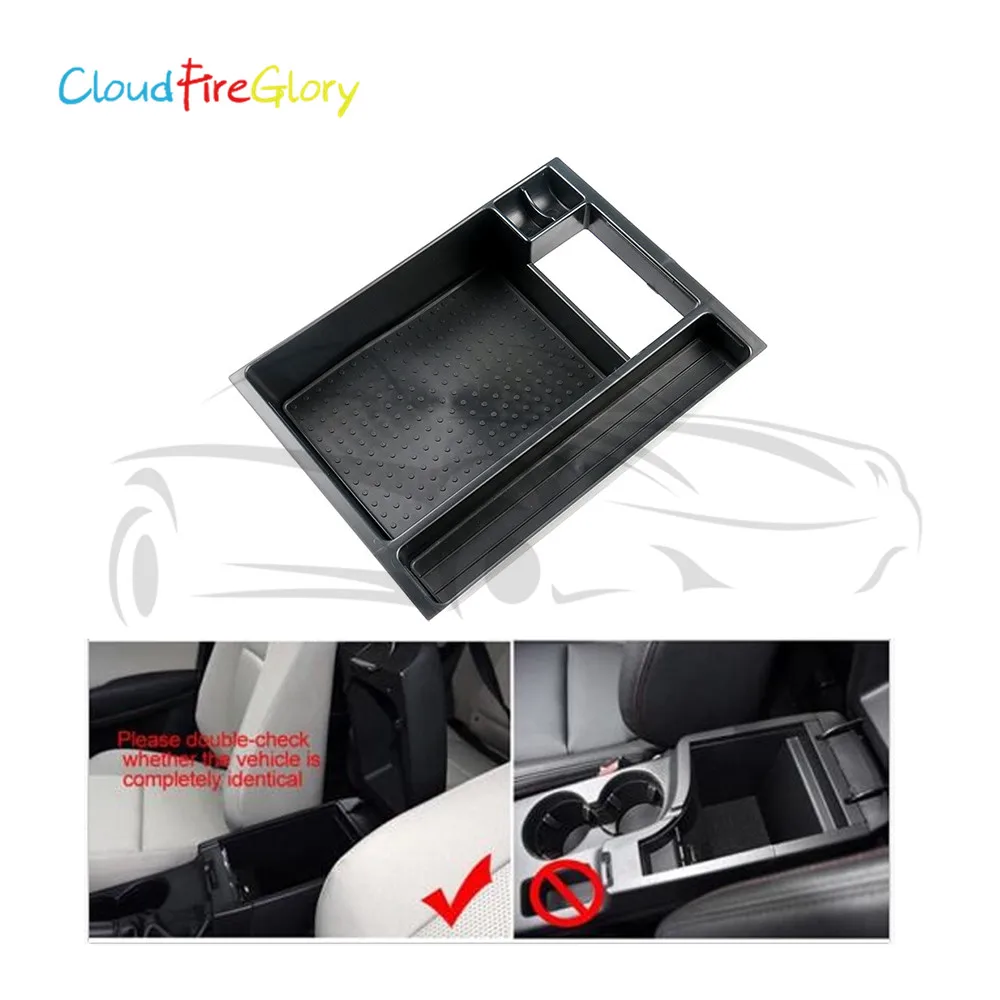 

CloudFireGlory For Mazda CX-5 2013 2014 2015 Front Central Armrest Storage Tray Bin Box