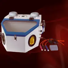 220V Пескоструйный Аппарат для изготовления ювелирных изделий стоматологическое лабораторное Пескоструйный Аппарат