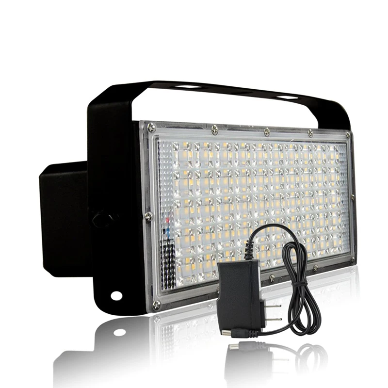 

Portable LED Floodlight 100W High Power Built-In Battery USB Fast Charger Power Bank 9-85V Waterproof Outdoor Emergency Lamp