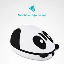 CHYI Милая беспроводная компьютерная мышь перезаряжаемая мини-панда оптическая Usb Mause 2,4 ГГц 3D мультфильм подарки ПК мыши для детей для ноутбука