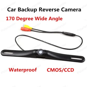 

Long license plate frame CMOS/CCD 170 Degree Wide Angle Car Rear View Camera Shockproof Backup Reverse Camera Waterproof