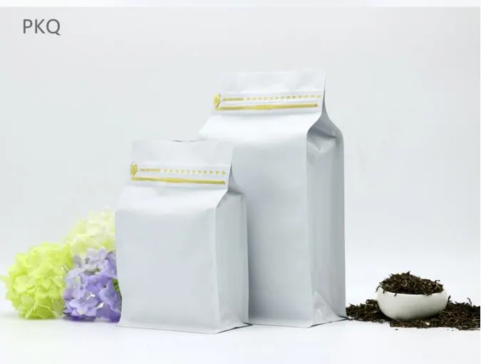 10 шт Цвет алюминиевая фольга кофе мешок небольшой клапан Ziplock молния замок