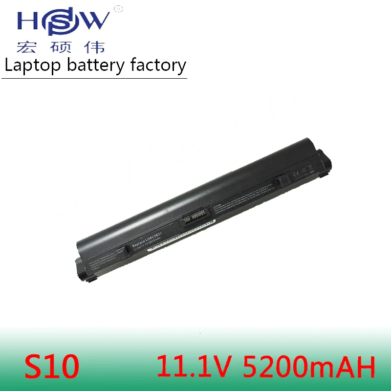 

HSW Laptop battery For Lenovo IdeaPad S9e S10 S10e S12 battery 45K1274 45K1275 45K2178 42T4590 42T4589 L08S3B21 L08S6C21 battery
