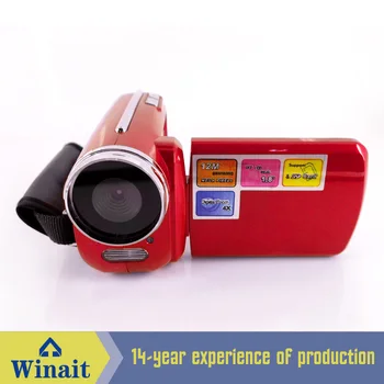 

Winait Electronic shutter DV-139 digital video camera with LED flash light,recording function