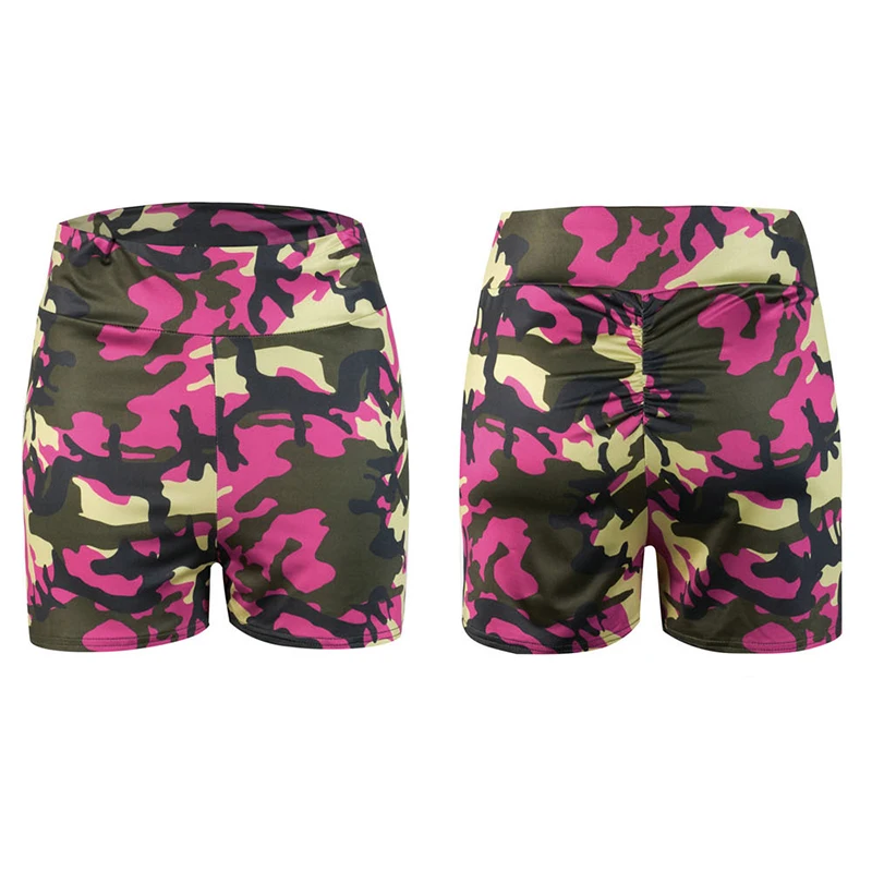 Новые женские горячие шорты летние камуфляжные шорты тонкие пляжные повседневные Фитнес-шорты Женщины Одежда