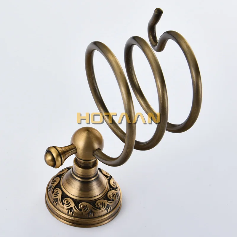 Günstige Solide Anti Rost Aluminium Hergestellt Wand Montiert Fön Rack Halter Stehen Rack Regal Für Bad Zubehör Bad Produkte