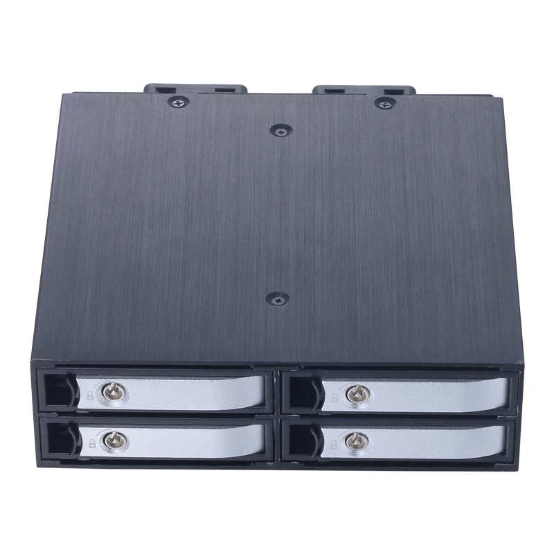 

uneatop sliver color 4*2.5 inch trayless HDD/SSD for 5.25in optical space mobile rack support 7-15mm thickness HDD/SSD with lock