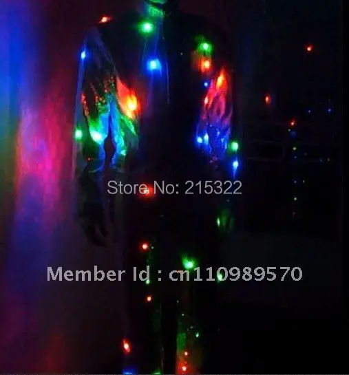 

LED Costume / Light up LED suit / LED light costume/ LED Clothes