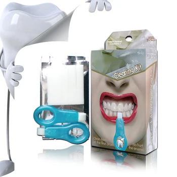 

Nano Teeth Whitening Kit Cleaning Stains Smoke Teeth Tools Kit Whitening Nano-Technology Gel Strips for Oral Deep Clean