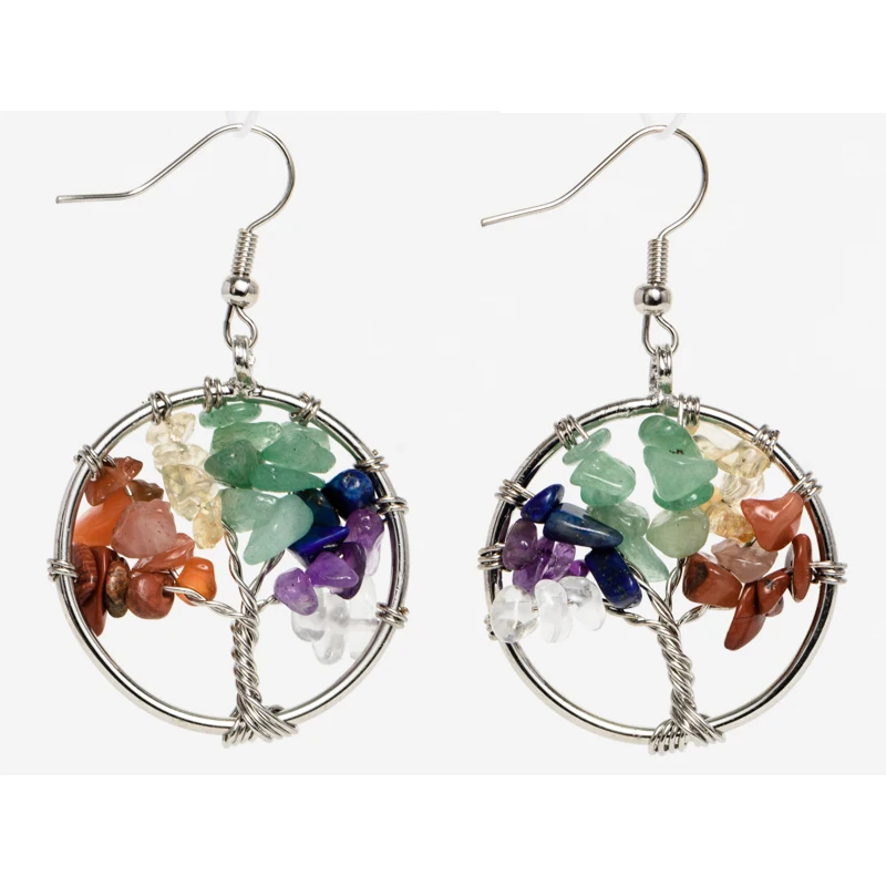 Boucles d'oreilles Éclat Arbre de Vie