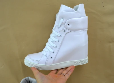 Специальный Для женщин Лидер продаж Повседневная Обувь На Шнуровке
Увеличивающие рост Ботильоны белый телесный, Красный High Top Sneaker
открытый клин пинетк... онлайн