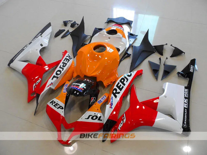 

New Injection mold motorcycle Full Fairing kit Fit For Honda CBR600RR F5 2007 2008 07 08 600RR 600 ABS fairings Orange red white