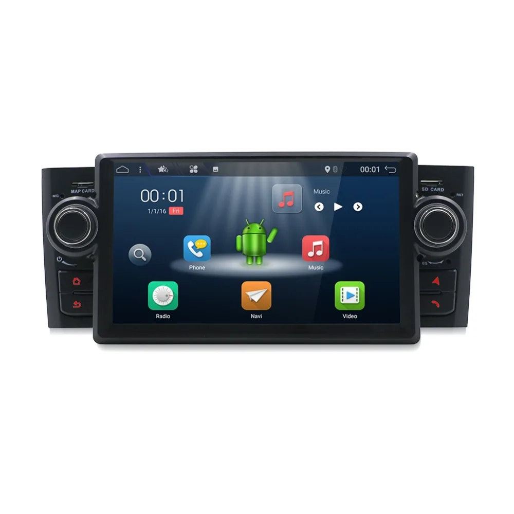 Excellent Android 9.0 Octa Core GPS Navigation 7" Car DVD Multimedia for Fiat Linea Grande Punto 2007-2012 with WIFI SWC 4 Excellent Android 9.0 Octa Core GPS Navigation 7" Car DVD Multimedia for Fiat Linea Grande Punto 2007-2012 with WIFI SWC 4