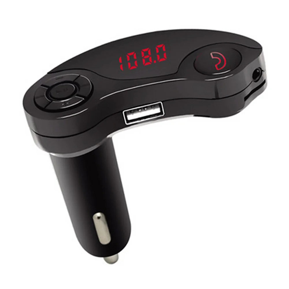Автомобильный MP3-плеер со системой «Хендс-фри» и Bluetooth FM USB передатчик автомобильного зарядного устройства пост Поддержка поддержка tf-карты расширения Универсальный Авто Аудио mp3