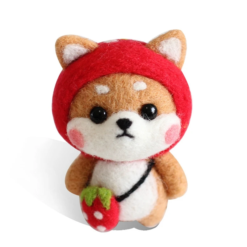 Плюшевые игрушки Peluche Kawaii Shiba Inu кукла ручной работы материал посылка олень для
