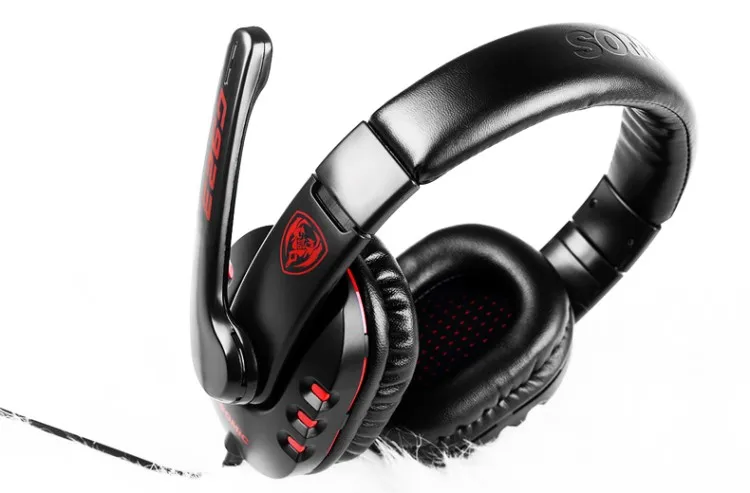 Computer Voice Gaming Headset Somic G923 For PC Gamer Wired Stereo Headphone With Microphone+3.5mm Audio Cable auricolari (1)