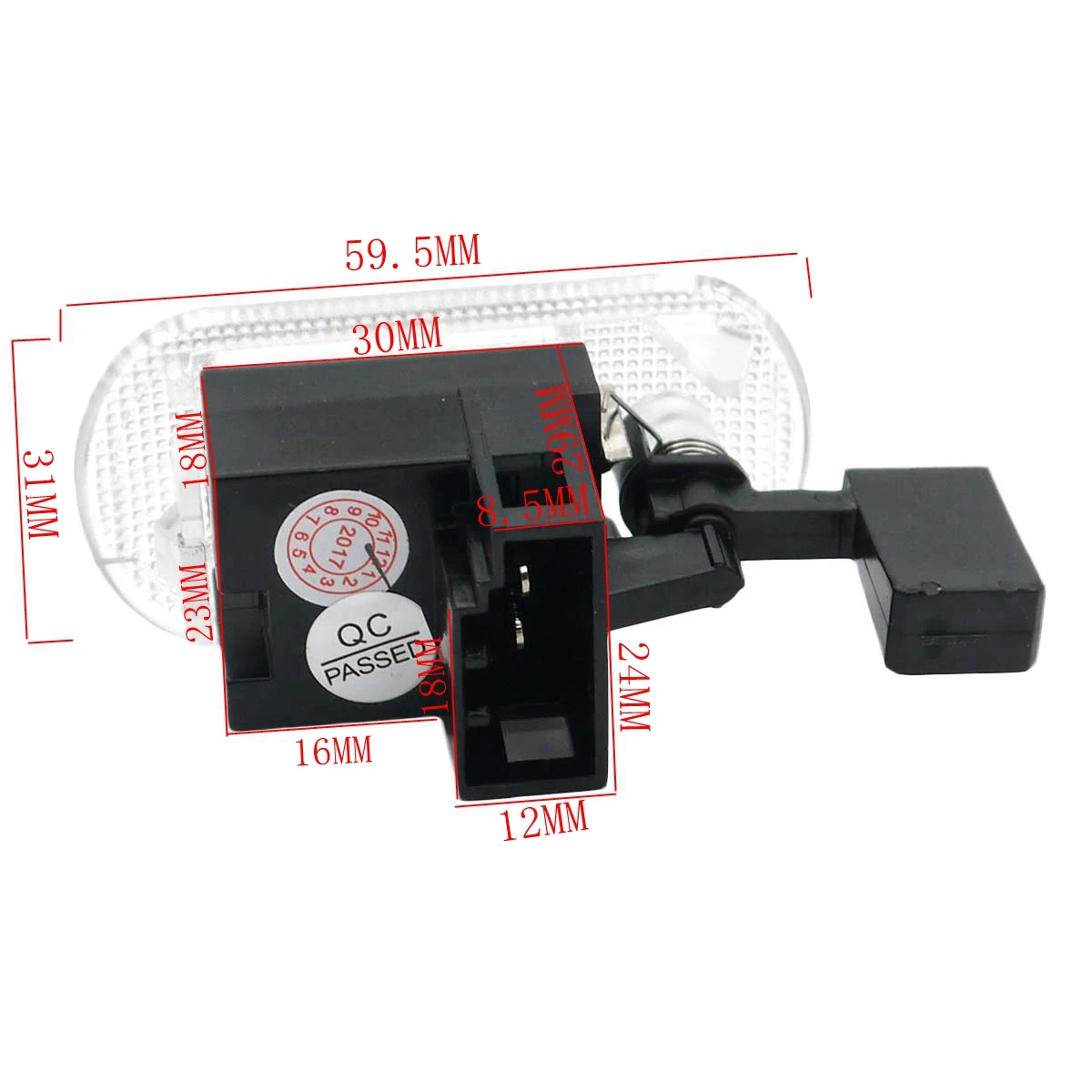 Светильник Eonstime для перчаток 2 шт. 18SMD VW Beetle Bora Jetta MK4 Caddy Golf Passat B5.5 Touran Touareg|glove box