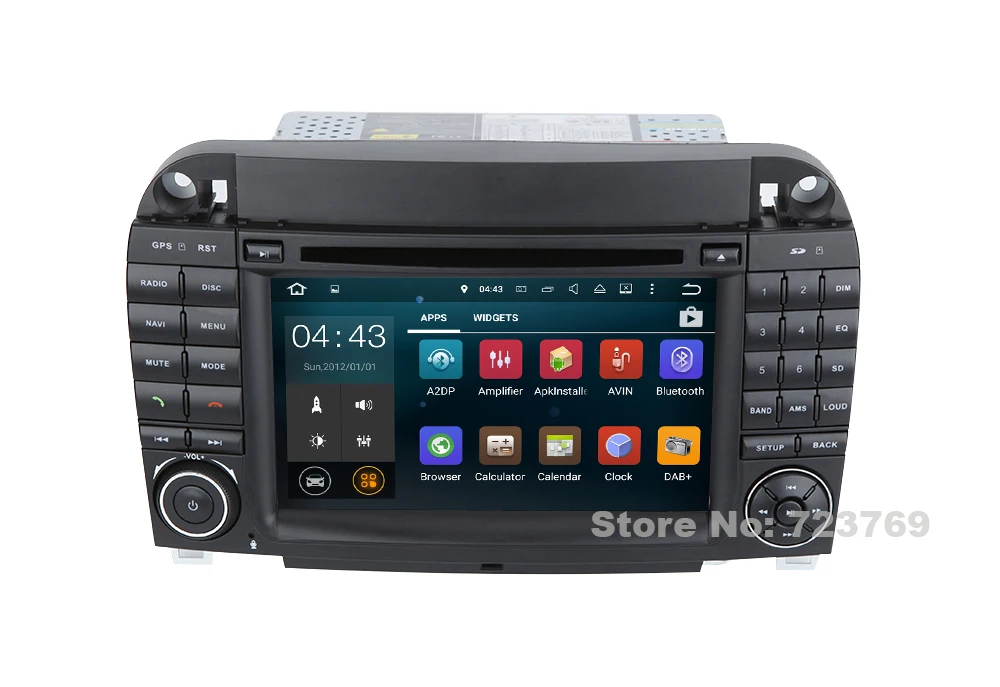 Top Android 7.1 Car DVD Radio Player GPS Navigation System Stereo Media for Mercedes W220 W215 S550 S600 S350 S400 S280 S320 DVR OBD 20